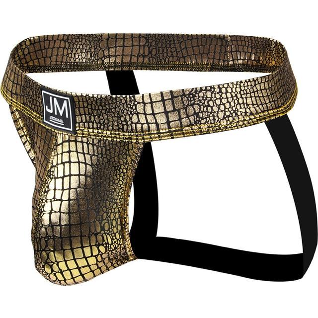 Jockmail Snakeskin Jockstrap | dmunderwear variant image