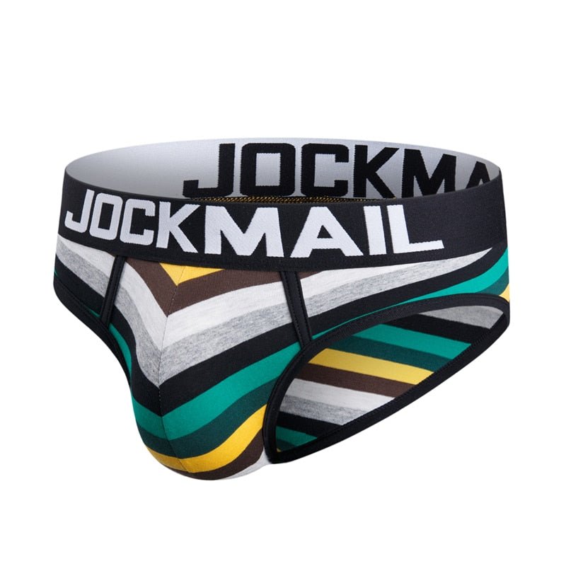 ORVLS Jockmail Striped Briefs 3-Pack | dmunderwear detail image 6