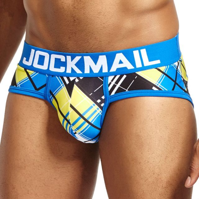 Jockmail Tartan Briefs | dmunderwear detail image 1