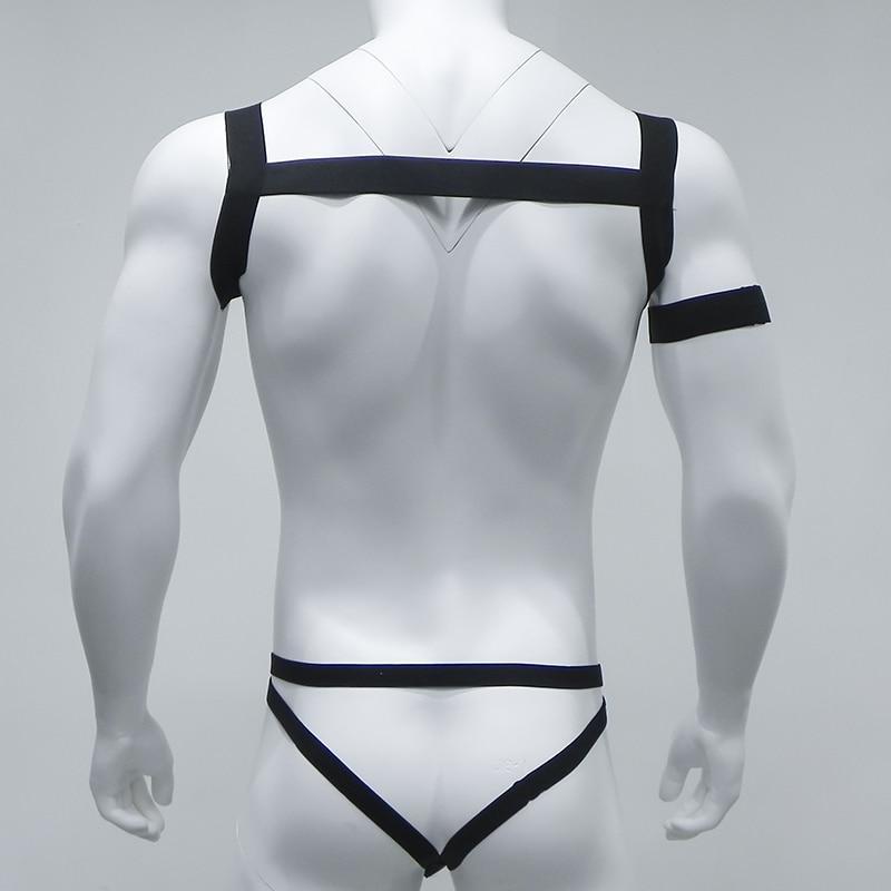 ORVLS Jockstrap + Chest Harness | dmunderwear detail image 2
