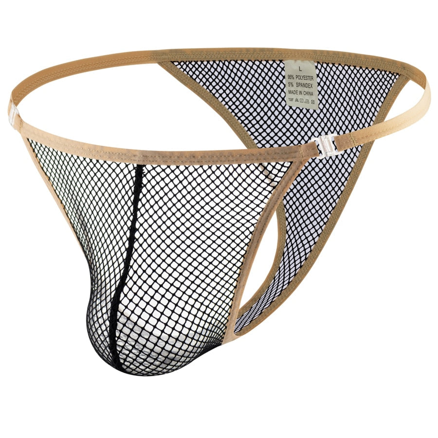 Juicy Mesh Thongkini | dmunderwear detail image 10