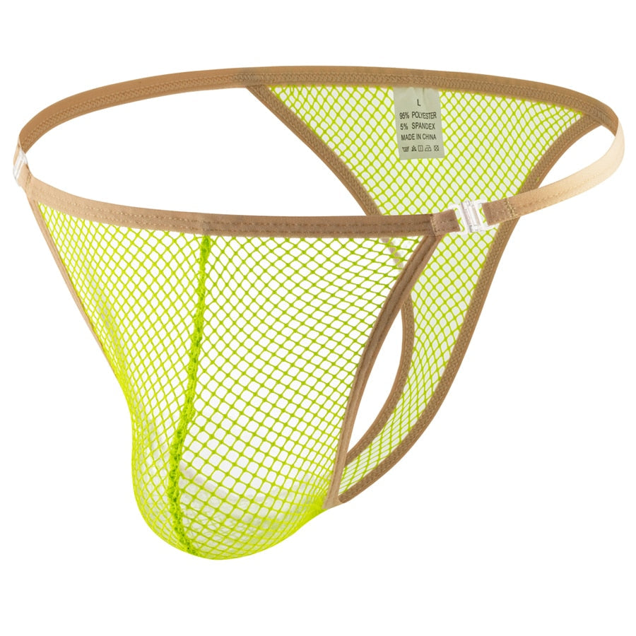 Juicy Mesh Thongkini | dmunderwear detail image 9