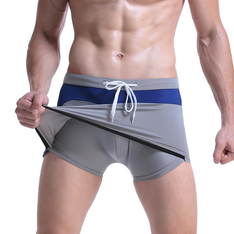 Kilted Swim Trunks | dmunderwear detail image 1