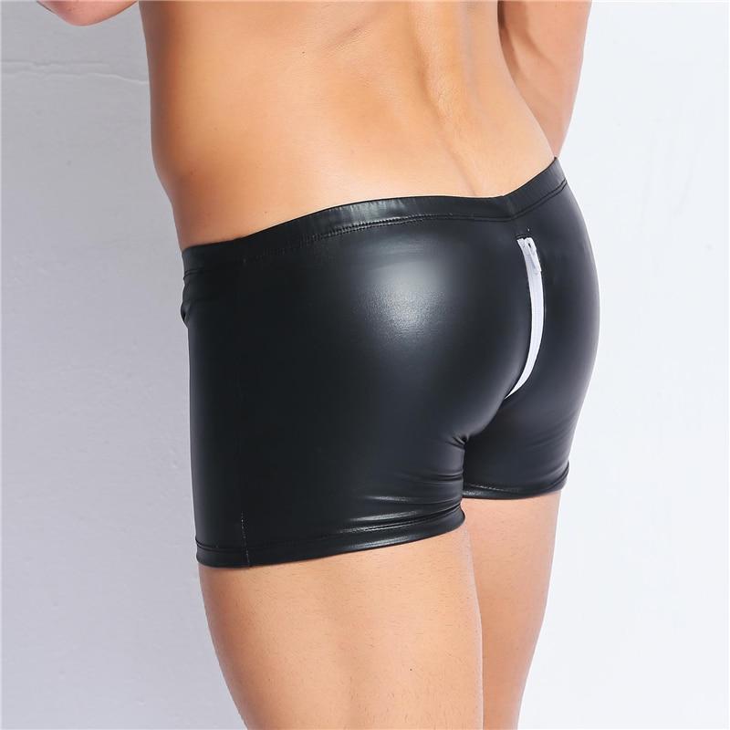Latex Zip Fetish Boxers | dmunderwear product image 8
