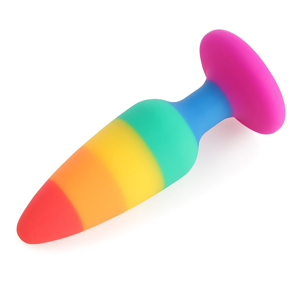 LGBT Rainbow Butt Plug | dmunderwear detail image 12