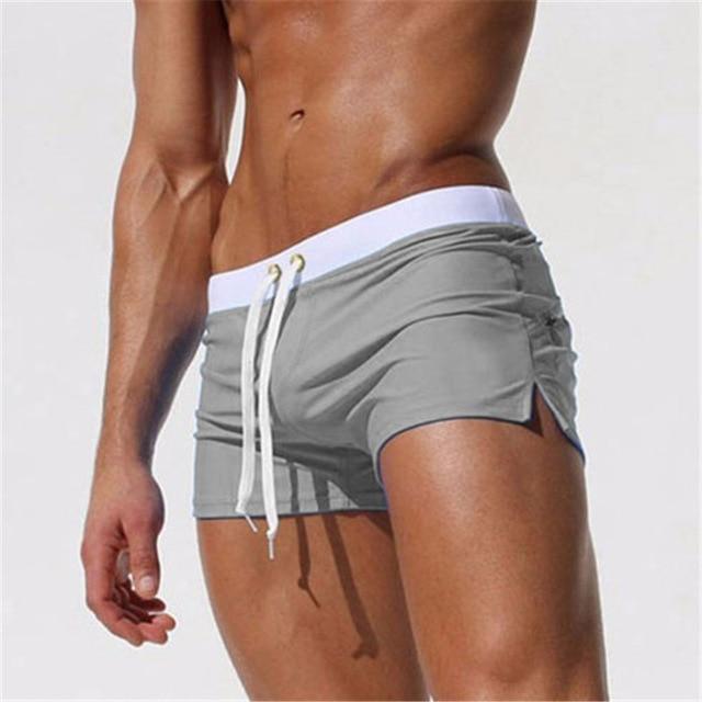 Square Cut Swim Trunks | dmunderwear detail image 14