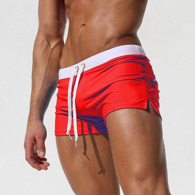 Square Cut Swim Trunks | dmunderwear detail image 18