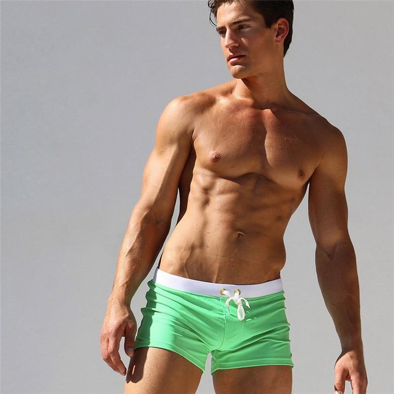 ORVLS Square Cut Swim Trunks | dmunderwear detail image 5