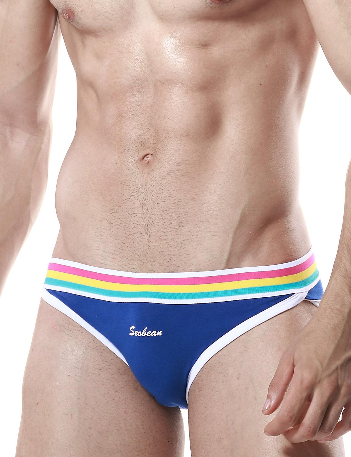 Low Rise Sexy Brief Rainbow 60101 | dmunderwear variant image