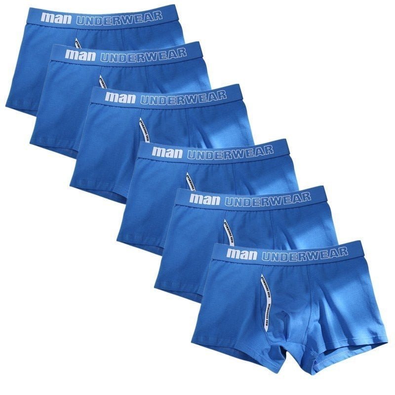 Man Basic Accent Boxer Brief 6-Pack | dmunderwear detail image 9