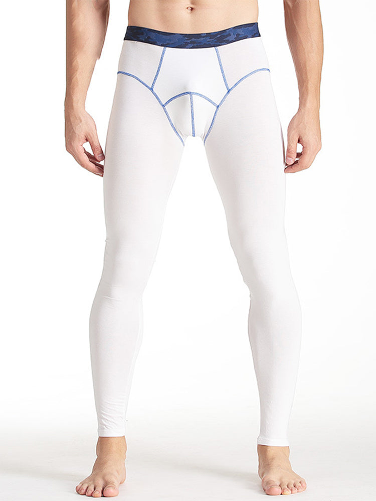 Men's Autumn Johns Underwear 2 in 1 Design Warm Polyester Tights | dmunderwear variant image