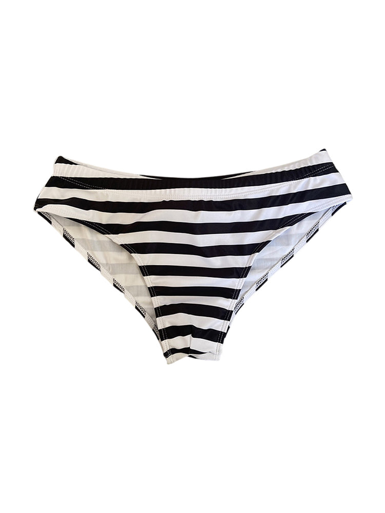 Men's Bold Prints Antibacterial Low-Rise Swim Briefs | dmunderwear variant image
