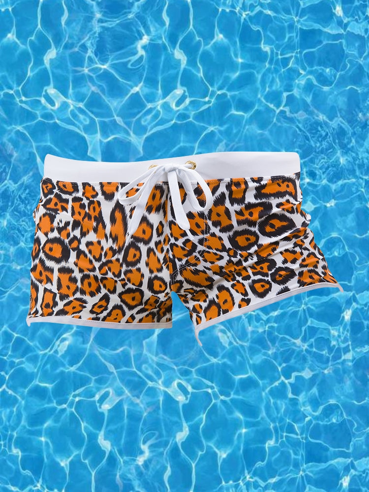 Men's Bold Prints Quick-Dry Pocket Swim Shorts & Trunks | dmunderwear detail image 1