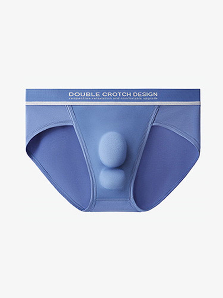 Men's Double-Crotch Separation Ultra-Soft Modal Briefs | dmunderwear detail image 1