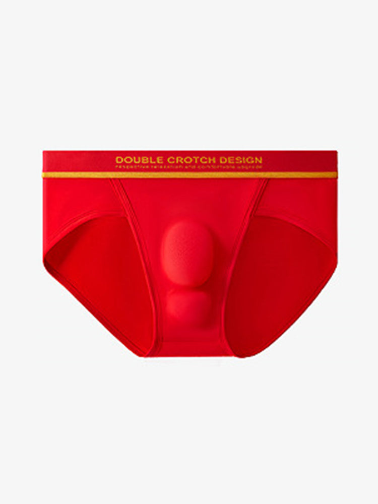 Men's Double-Crotch Separation Ultra-Soft Modal Briefs | dmunderwear variant image