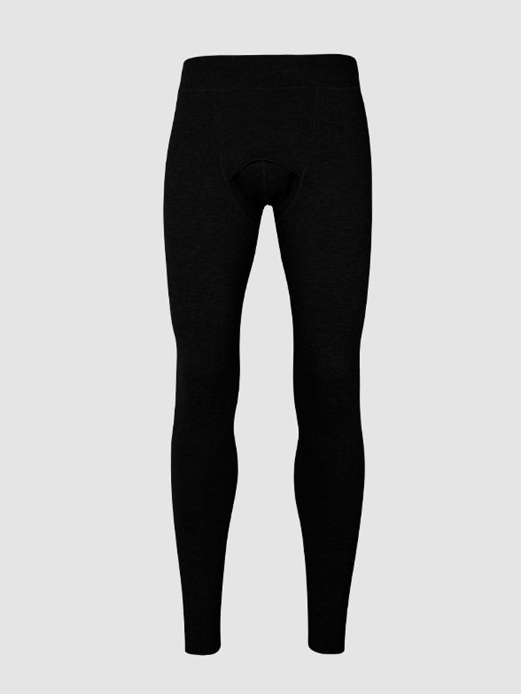 Men's Double-Sided Fleece Thickened Antibacterial Cotton Base Layer Thermal Bottoms | dmunderwear variant image