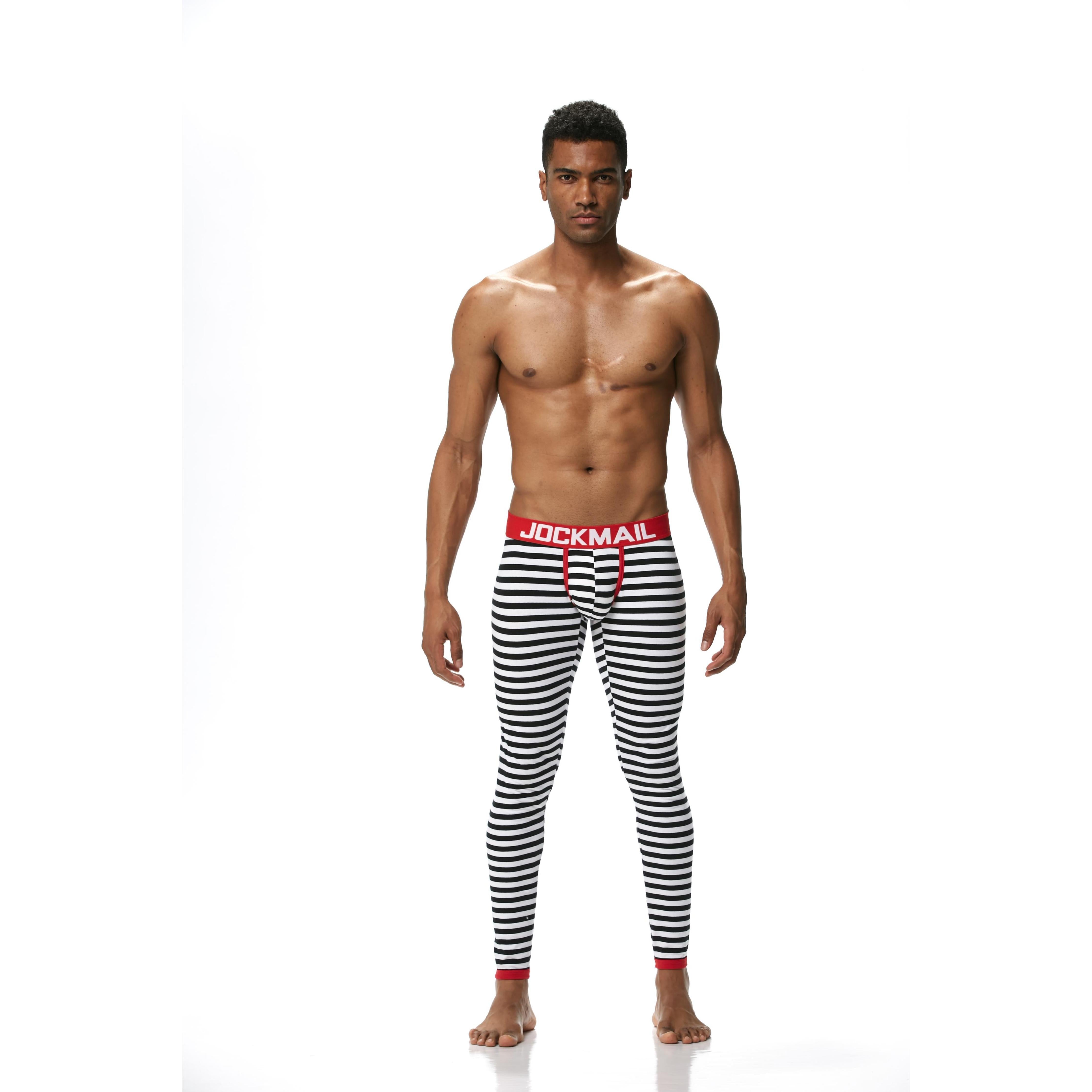 JOCKMAIL JM1107 - Striped Longjohn | dmunderwear variant image