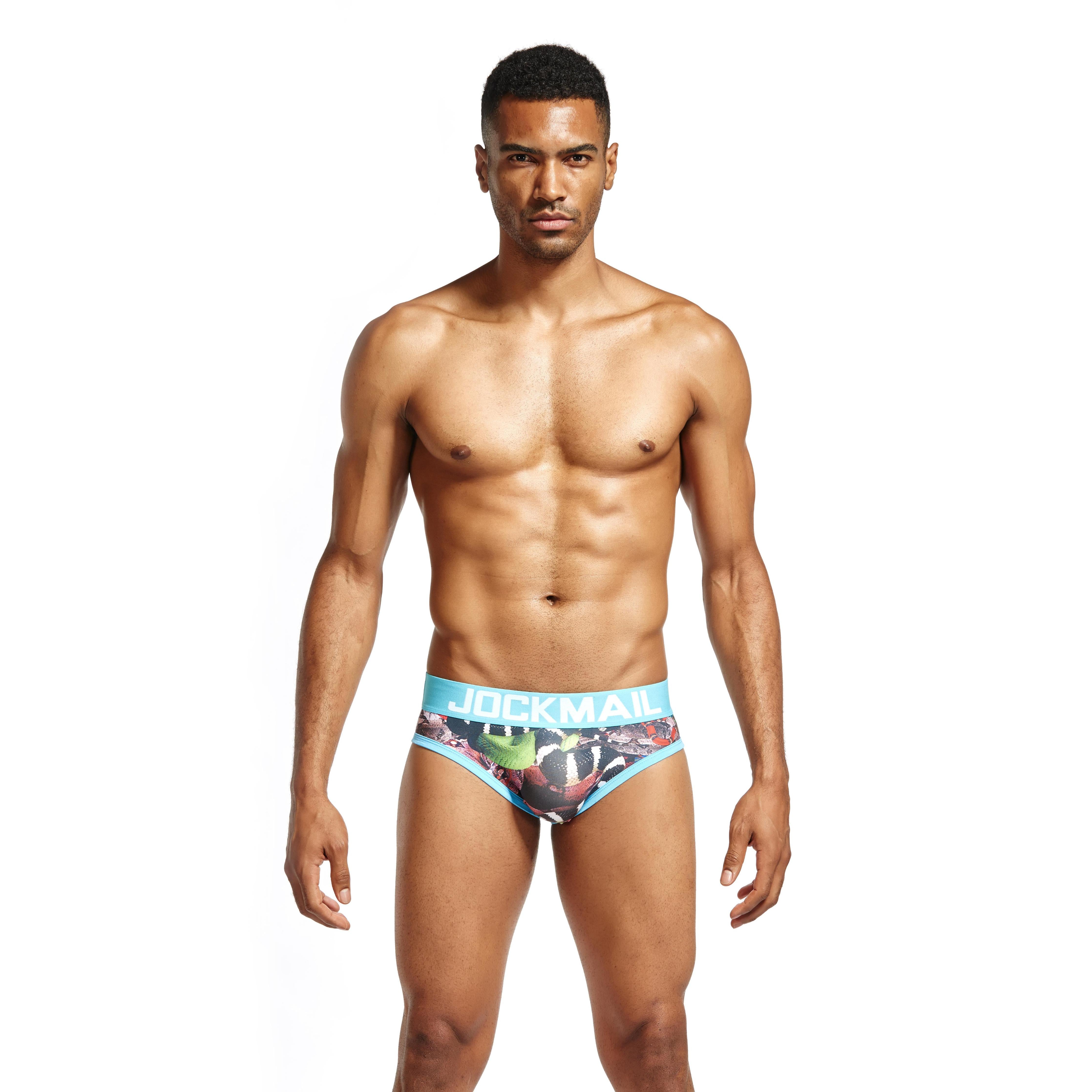 JOCKMAIL JM326 Brief - Aqua | dmunderwear variant image