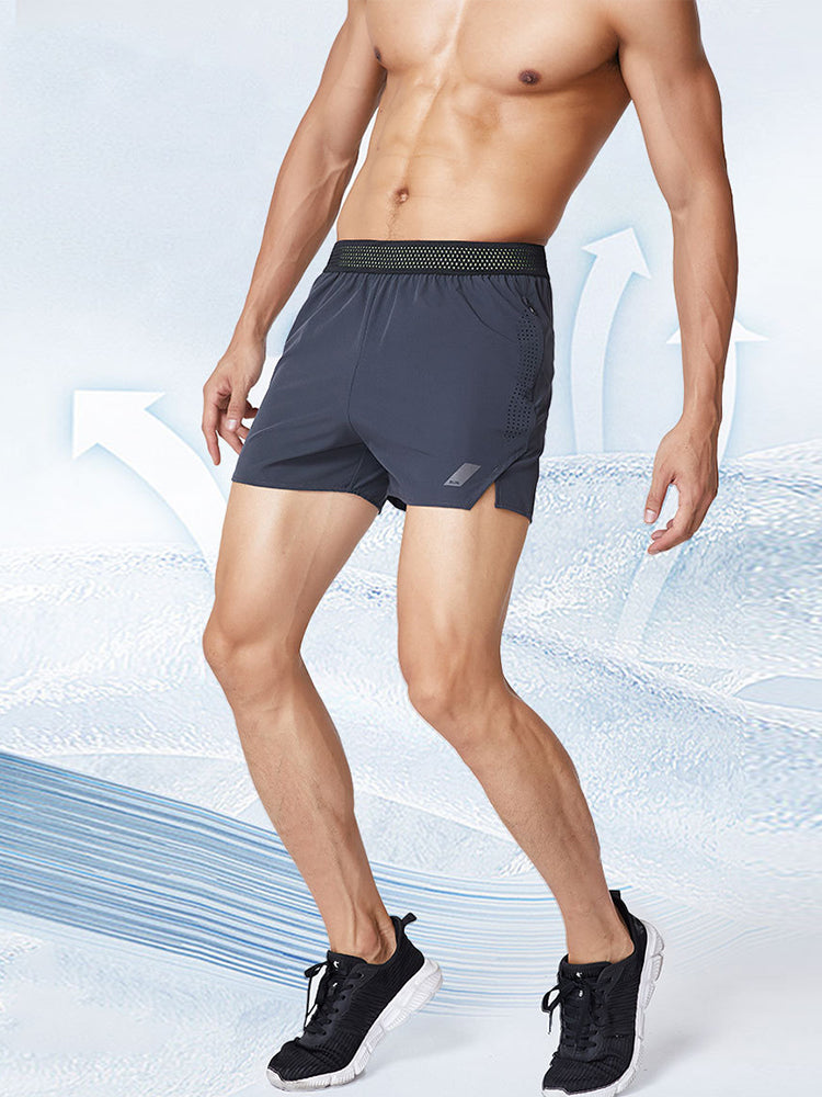 Men's Lightweight & Airy Quick-Dry Sporty Cut Activewear Shorts | dmunderwear detail image 1