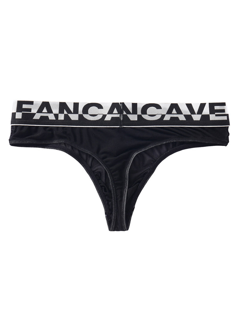Men's Mesh Fabric Moisture-Wicking Breathable Thongs | dmunderwear variant image