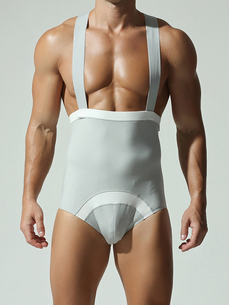 Men's Seamless Comfort Quick-Dry Sporty Cut Anti-Chafing Activewear Tops | dmunderwear detail image 1