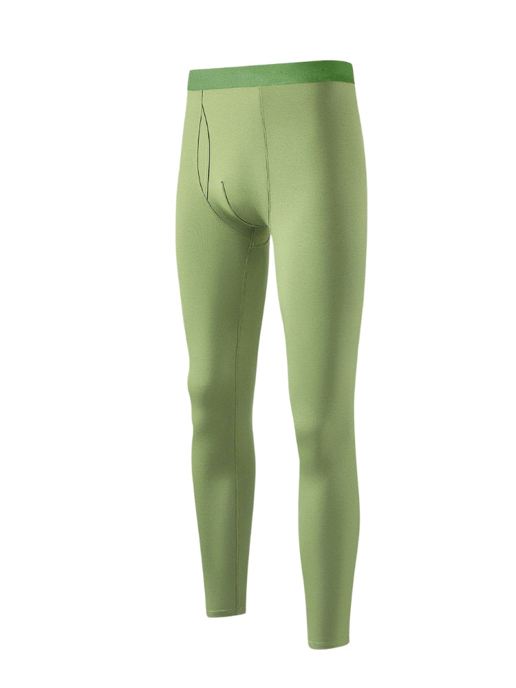 Men's Seamless Premium Cotton Smooth Sleep-Ready Thermal Bottoms | dmunderwear detail image 7