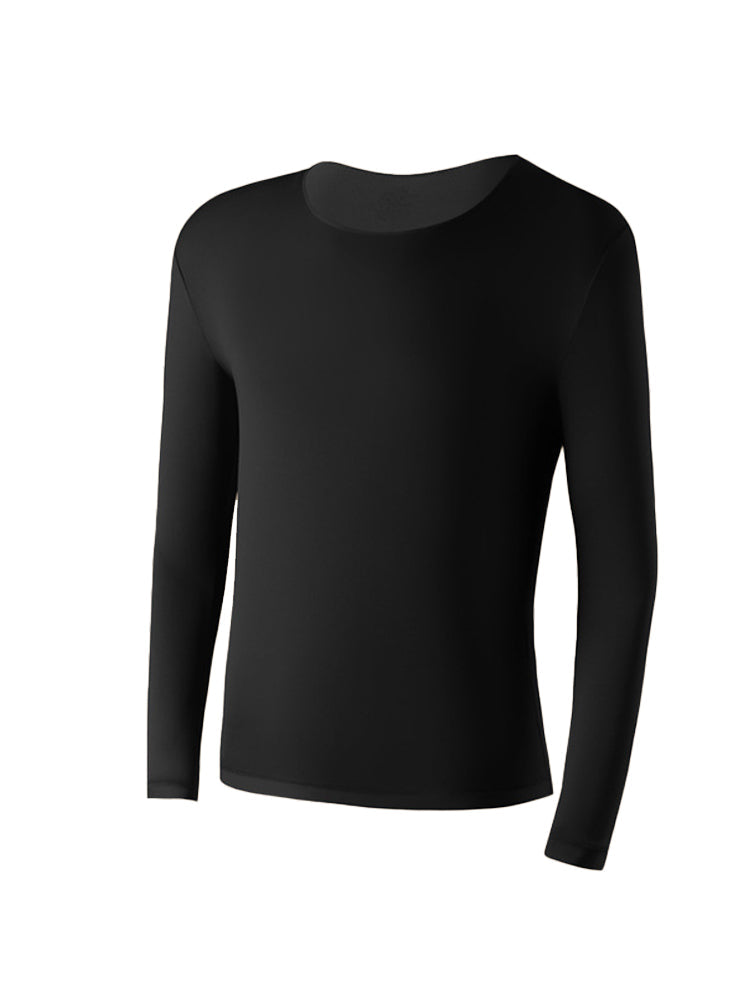Men's Skin-Friendly Ultra-Thin High-Elastic Anti-Static Thermal Base Layer Tops & Bottoms | dmunderwear variant image