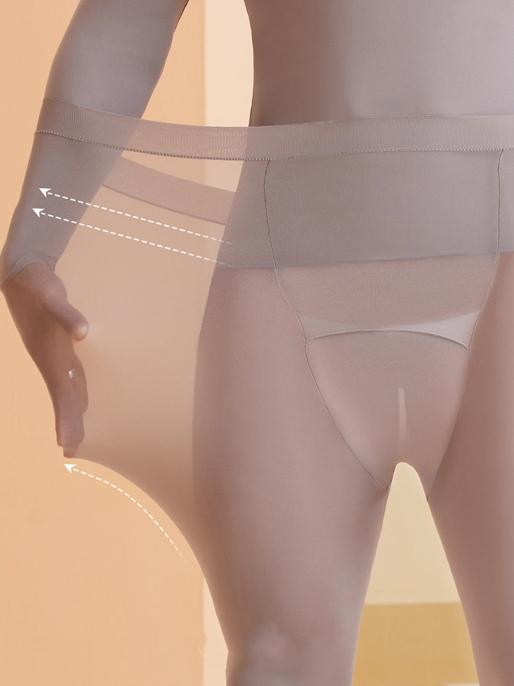Men's Skin-Friendly Ultra-Thin High-Elastic Anti-Static Thermal Base Layer Tops & Bottoms | dmunderwear detail image 4