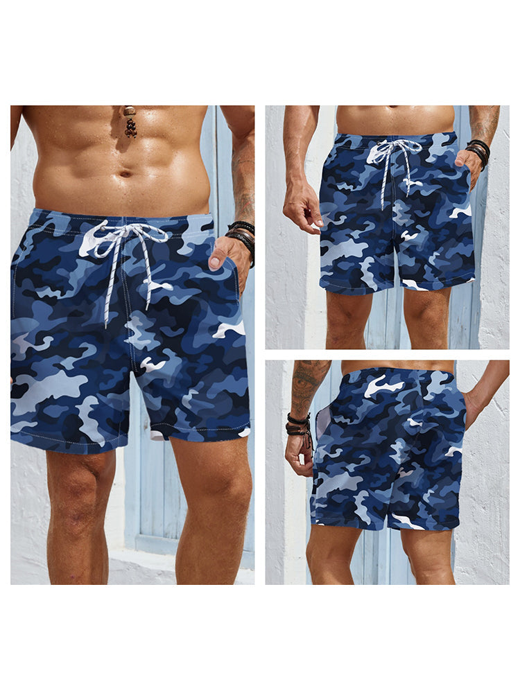 Men's Summer Surfing Quick-Dry Board Shorts | dmunderwear detail image 1