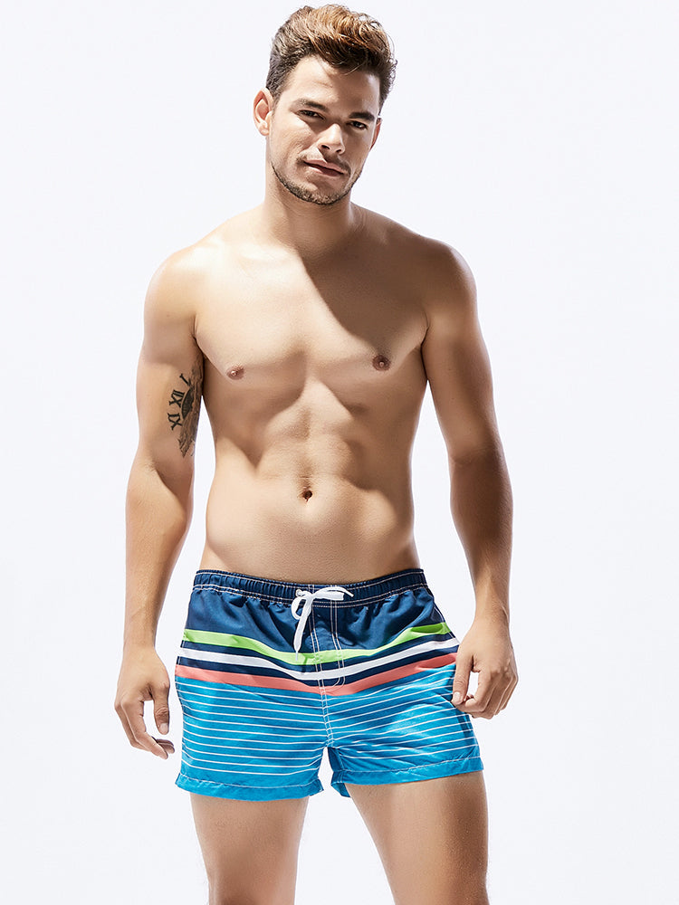 Men's Trendy Printed Sporty Cut Odor-Control Cooling Board Shorts | dmunderwear variant image
