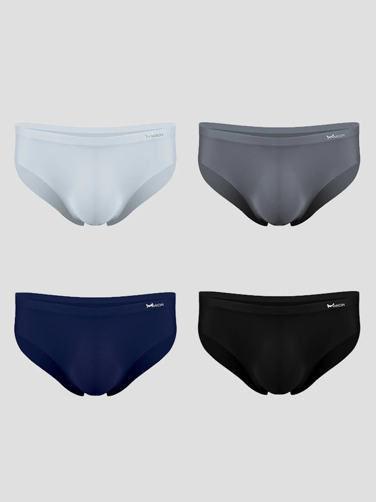 4 Pack Ball Support Seamless Men's Underwear | dmunderwear variant image