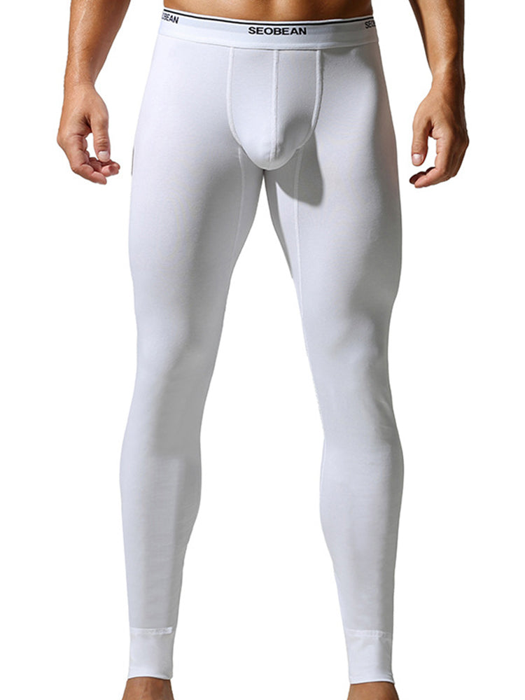 Men's Ultra-Soft Cotton Tag-Free Second-Skin Warm-Touch Cozy Thermal Bottoms | dmunderwear variant image