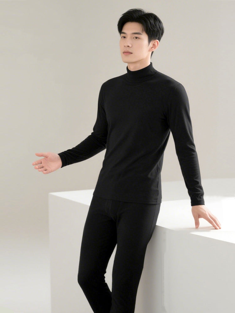 Men's Ultra-Soft Fabric Warm Comfortable Smooth Anti-Odor Thermal Sets | dmunderwear detail image 11