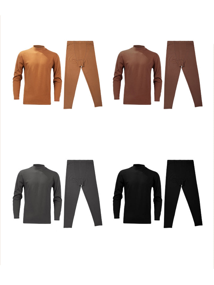 Men's Ultra-Soft Fabric Warm Comfortable Smooth Anti-Odor Thermal Sets | dmunderwear detail image 15