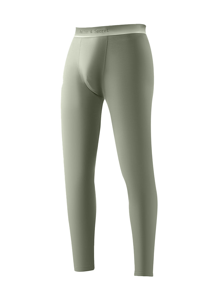 Men's Ultra-Soft Modal Sleep-Ready Essential Stretchy Thermal Bottoms | dmunderwear detail image 12