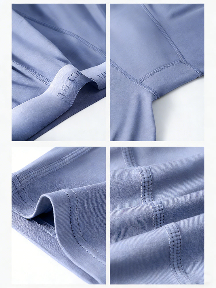 Men's Ultra-Soft Modal Sleep-Ready Essential Stretchy Thermal Bottoms | dmunderwear detail image 13
