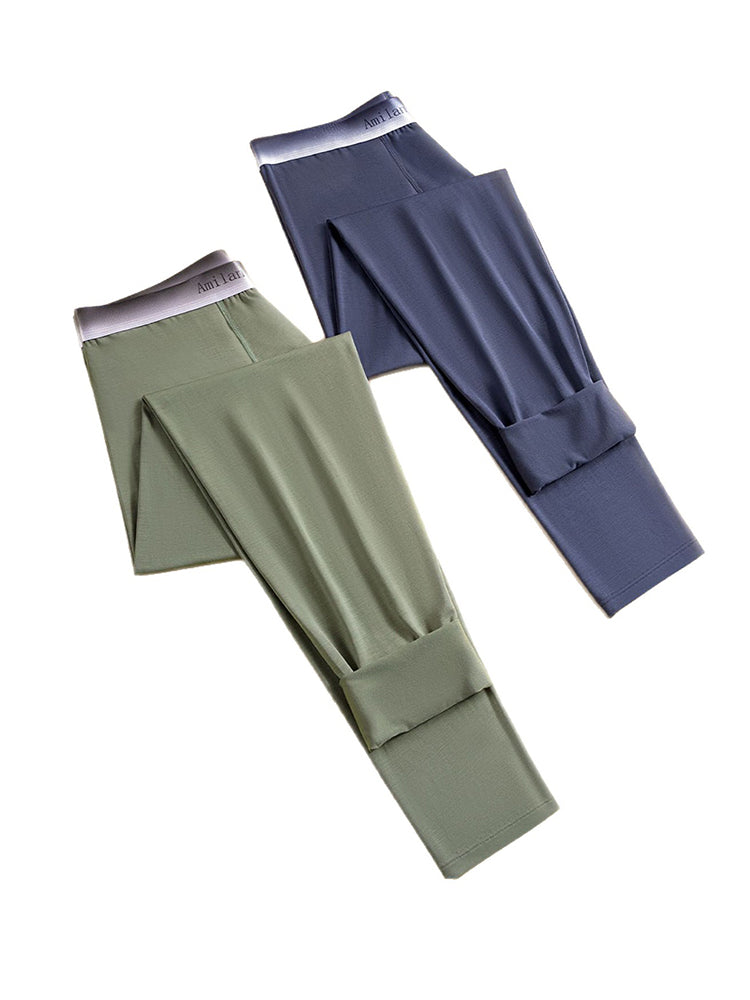 Men's Ultra-Soft Modal Sleep-Ready Essential Stretchy Thermal Bottoms | dmunderwear detail image 18