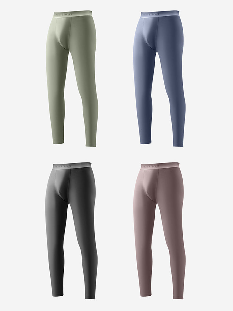 Men's Ultra-Soft Modal Sleep-Ready Essential Stretchy Thermal Bottoms | dmunderwear detail image 19