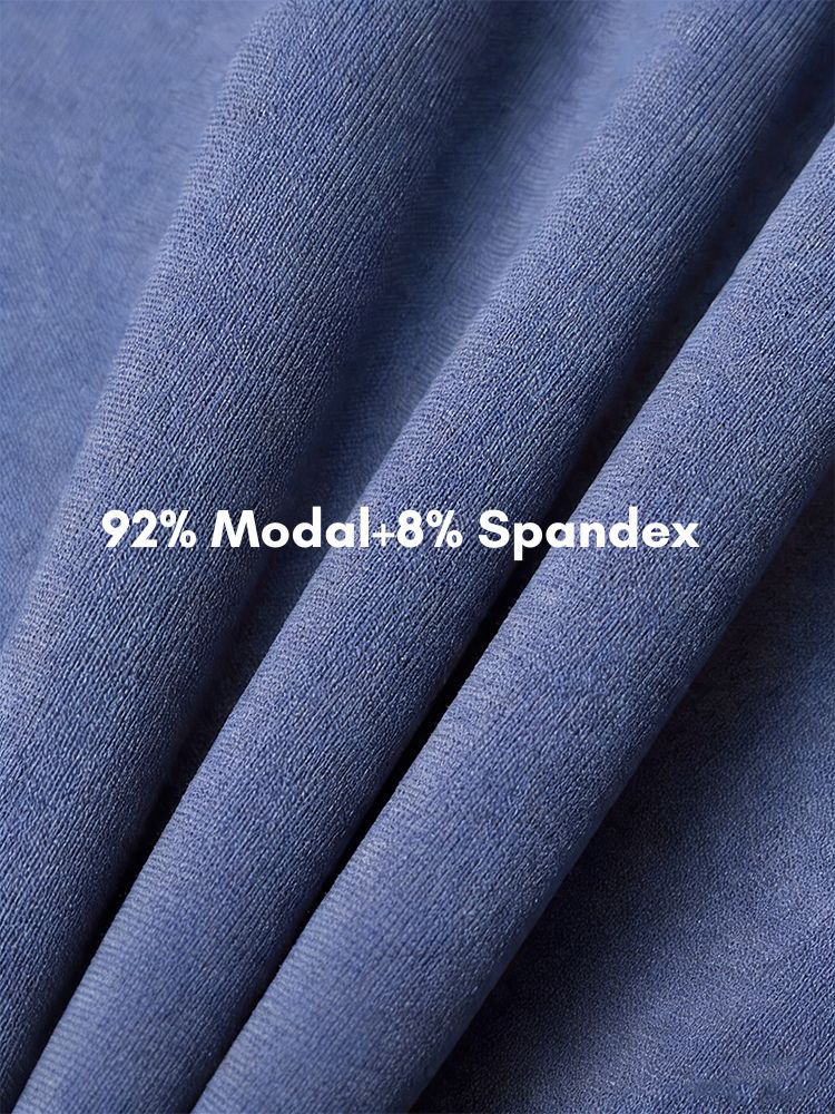 Men's Ultra-Soft Modal Sleep-Ready Essential Stretchy Thermal Bottoms | dmunderwear detail image 5