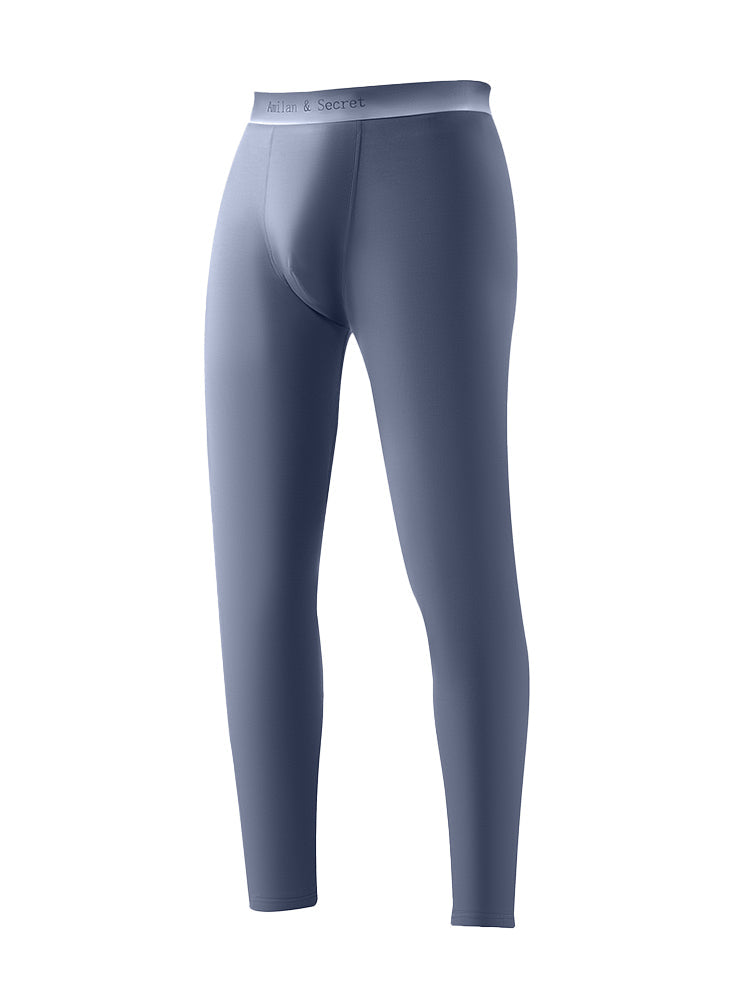 Men's Ultra-Soft Modal Sleep-Ready Essential Stretchy Thermal Bottoms | dmunderwear detail image 7