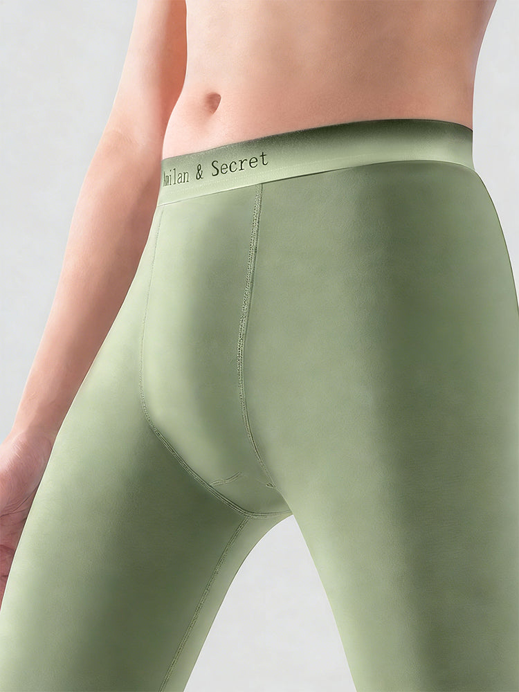 Men's Ultra-Soft Modal Sleep-Ready Essential Stretchy Thermal Bottoms | dmunderwear detail image 8