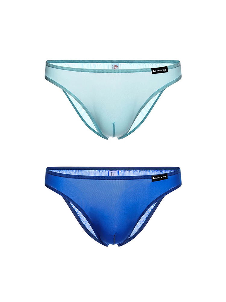 2 Pack Men's Breathable Ultra-thin Bikini | dmunderwear variant image