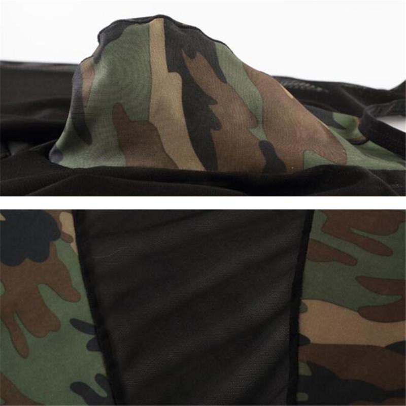 Mesh Camo Singlet | dmunderwear detail image 4