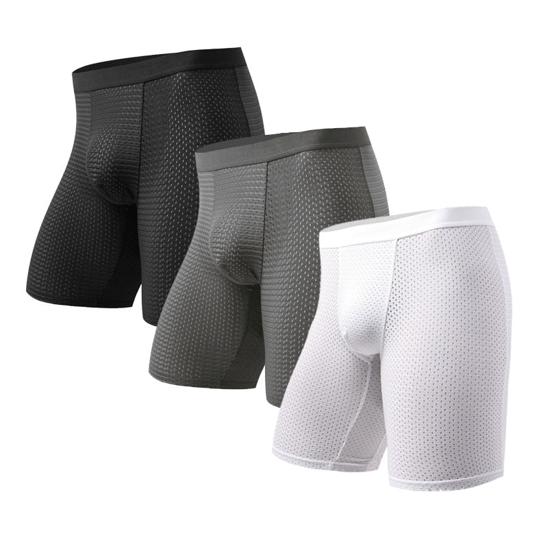 Mesh Compression Shorts 3-Pack | dmunderwear detail image 3
