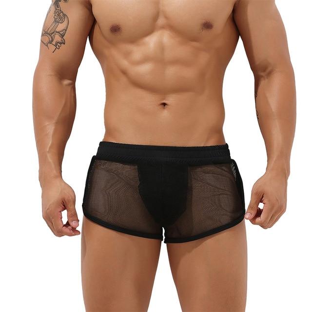 Mesh Hideaway Running Shorts | dmunderwear detail image 6