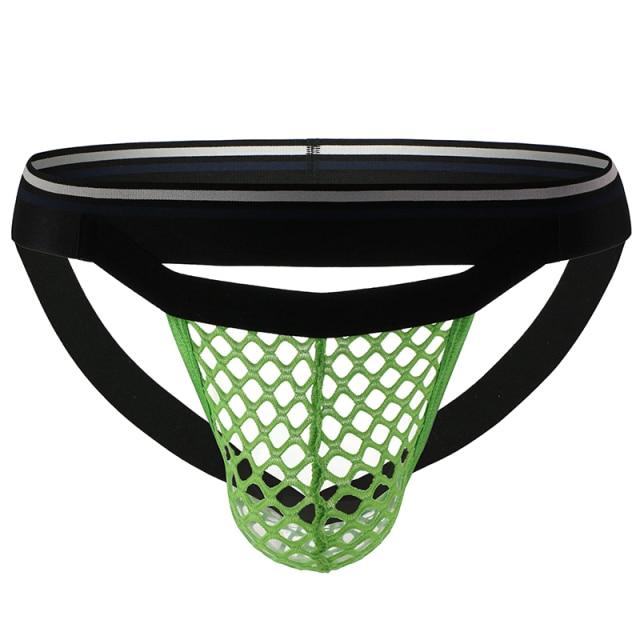 Mesh Hollowfront Net Jockstrap | dmunderwear detail image 5