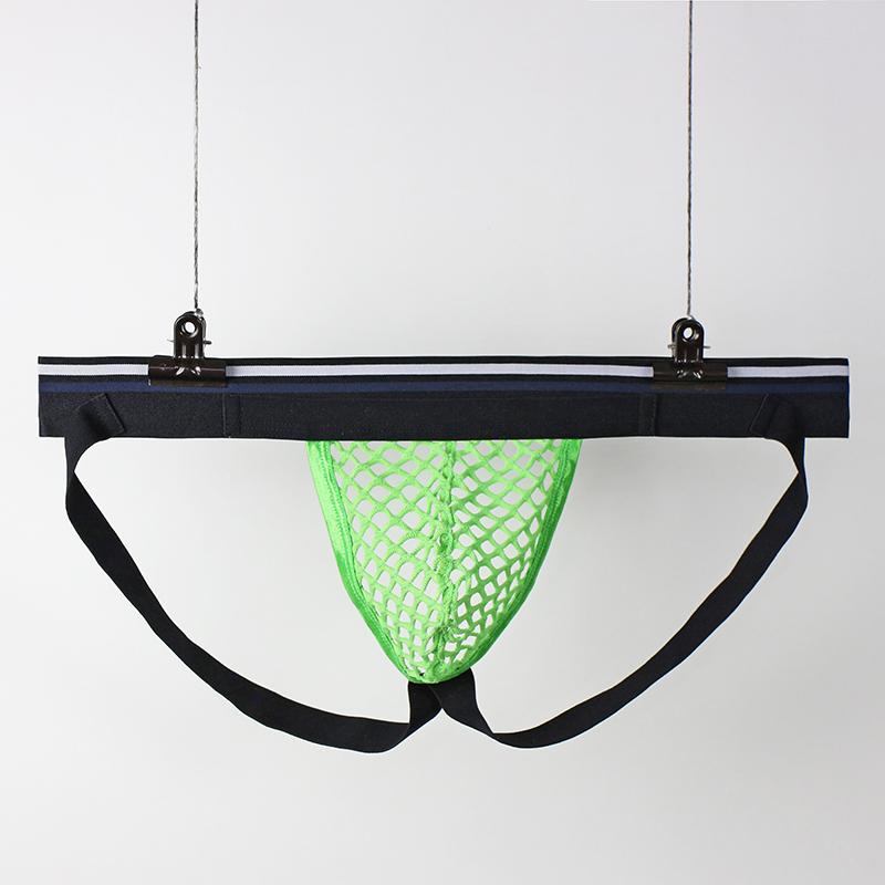 ORVLS Mesh Hollowfront Net Jockstrap | dmunderwear detail image 6