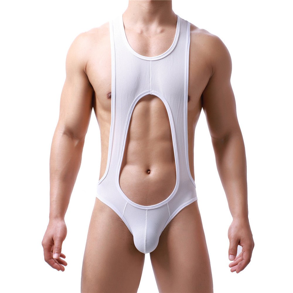 Mesh Jockstrap Singlet | dmunderwear detail image 7