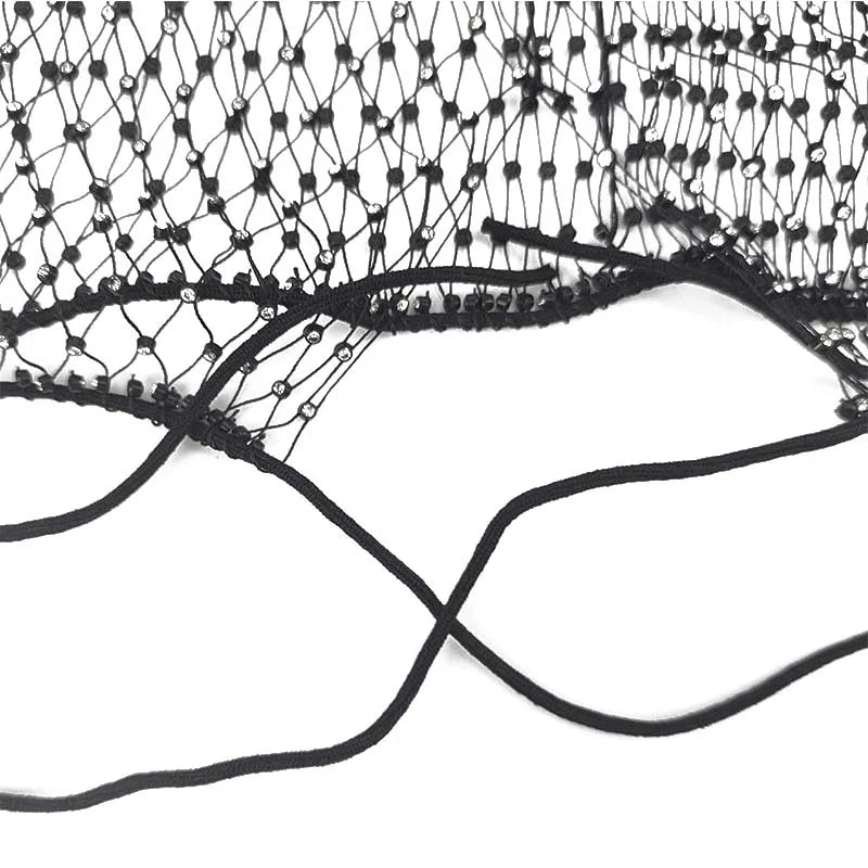 Metallic Glitter Fishnet Tank top | dmunderwear detail image 10