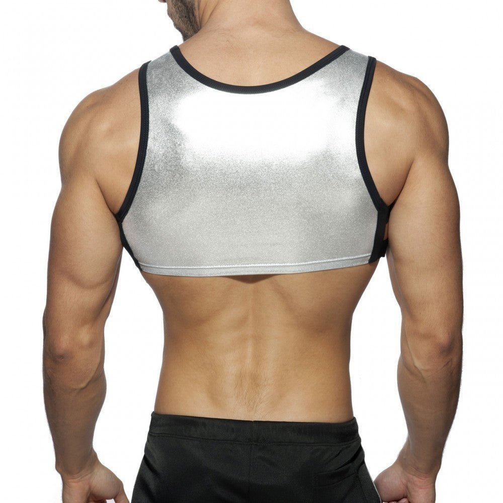 ORVLS Metallic Pec Harness | dmunderwear detail image 13